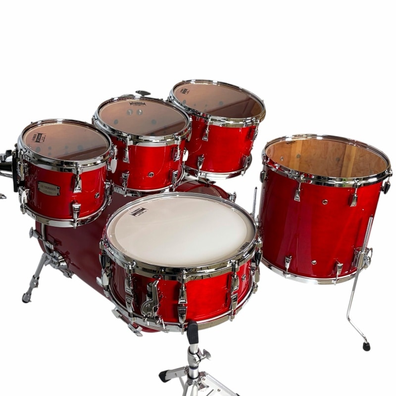 Yamaha Absolute Hybrid Maple 22in 6pc Shell Pack - Red Autumn - Image 3
