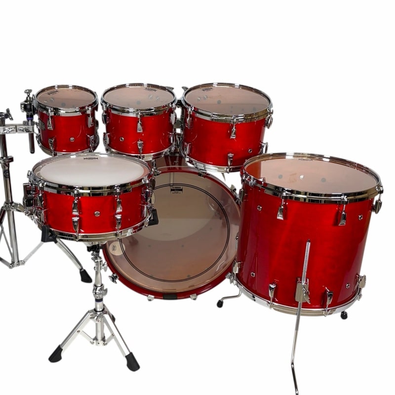 Yamaha Absolute Hybrid Maple 22in 6pc Shell Pack - Red Autumn - Image 4