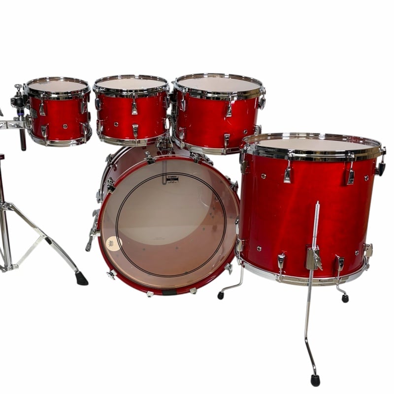Yamaha Absolute Hybrid Maple 22in 5pc Shell Pack - Red Autumn - Image 4