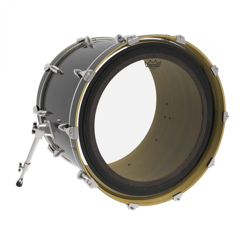 Remo Emperor Clear SMT 24in Bass Drum Head - Image 2