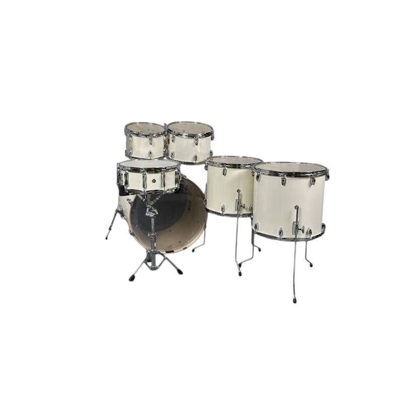 Yamaha Stage Custom Birch 22in 6pc Shell Pack - Classic White - Image 2