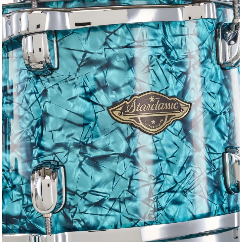 Tama Starclassic Walnut/Birch 22in 5pc Shell Pack - Turquoise Pearl - Image 5