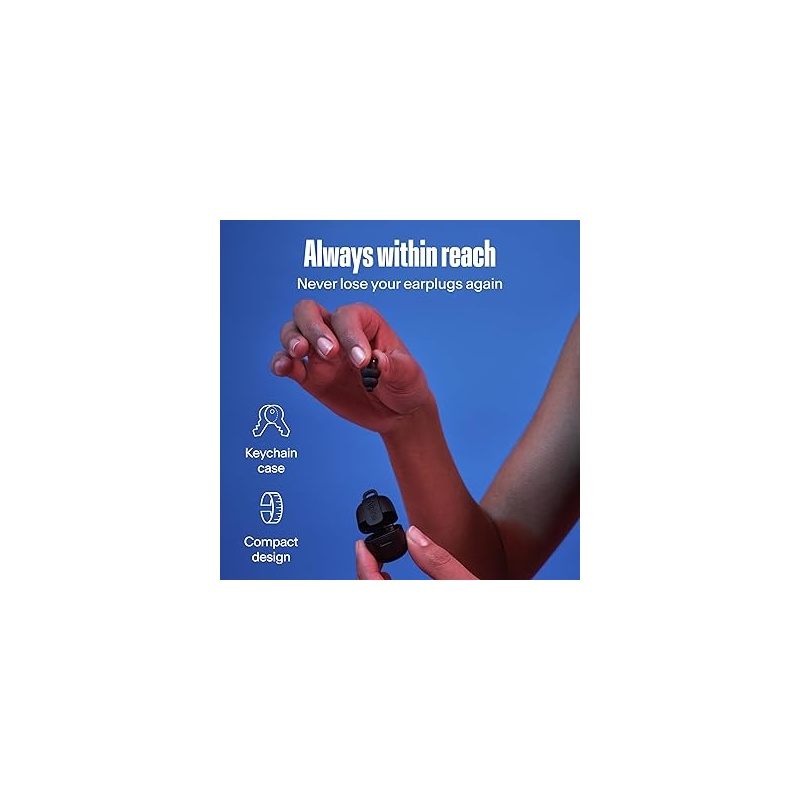 Alpine PartyPlug Earplugs - Black - Image 3