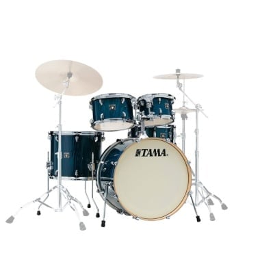 Tama Superstar Classic 22in 5pc Shell Pack - Gloss Sapphire Lacebark Pine