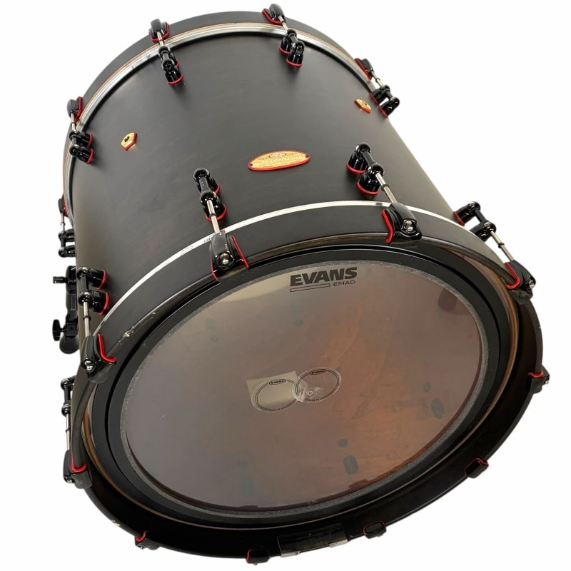 Pearl Masterworks 22in 7pc Shell Pack - Matte Black - Image 13