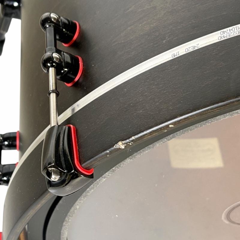 Pearl Masterworks 22in 7pc Shell Pack - Matte Black - Image 21