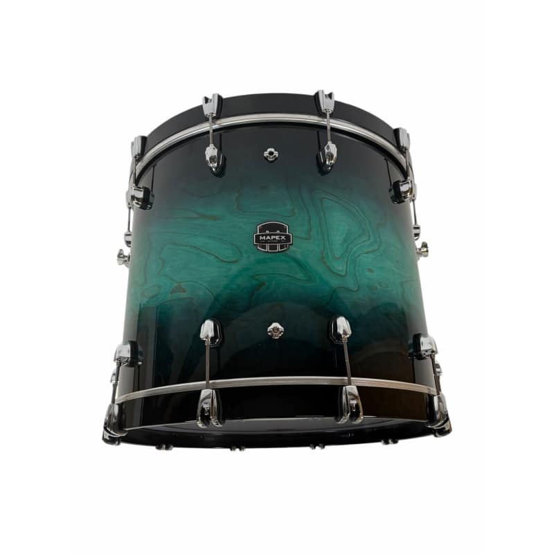 Mapex Saturn VI 22in 6pc Shell Pack - Marine Teal Burst - Image 8