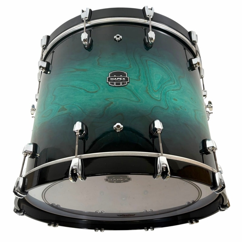 Mapex Saturn VI 22in 6pc Shell Pack - Marine Teal Burst - Image 10