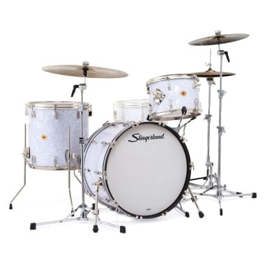 Slingerland Radio King 22in 3pc Shell Pack - White Marine Pearl