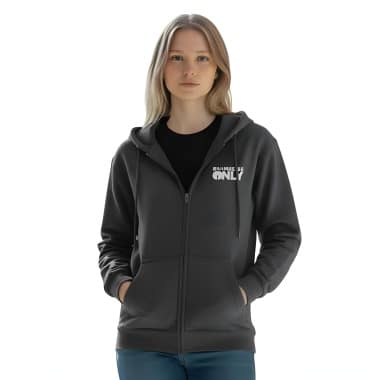 Drummers Only Storm Grey Zip-Up Hoodie