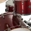 Red sparkle drum kit from Drummers Only with cymbals and hardware.
