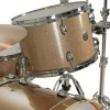 Gold sparkle drum kit from Gretsch Catalina Club series.