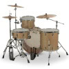Drum kit with Sahara Sparkle finish for professional drummers.