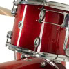 Red Gretsch Catalina Club drum shell with chrome hardware.