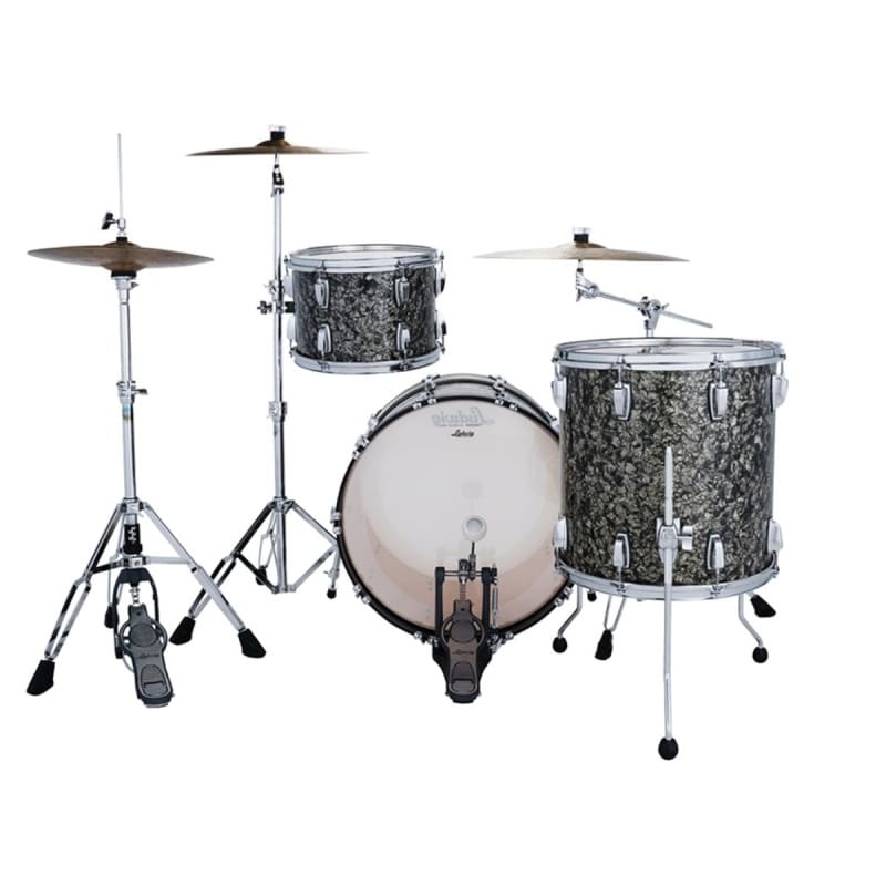 Ludwig Classic Maple 20in Downbeat 3pc Shell Pack - Moss Green - Image 2
