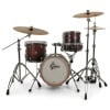 Gretsch Catalina Club Micro 4-piece drum kit with cymbals.
