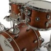 Drums from the Gretsch Catalina Club Micro 4pc Shell Pack in Satin Walnut Glaze.