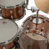 Bronze sparkle drum kit with cymbals and hardware from Drummers Only.