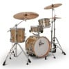 Gretsch Catalina Club Jazz 4-piece drum kit with cymbals and hardware.