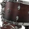 Close-up of Gretsch Catalina Club Jazz 4-piece shell pack in Satin Antique Fade.