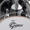 Close-up of Gretsch Catalina Club Jazz drum with logo and hardware details.