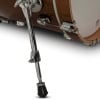 Close-up of drum shell and leg hardware from Drummers Only.