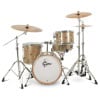 Jazz drum kit with Sahara Sparkle finish for drummers only.