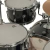 Black Gretsch Catalina Club 20in 4-piece shell pack with cymbals.