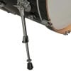 Close-up of Gretsch Catalina Club drum with stand and hardware.