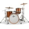 Gretsch Catalina Club 20in 4pc shell pack in bronze sparkle finish.