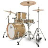 Wooden drum kit with cymbals and hardware for sale at Drummers Only.
