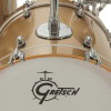 Close-up of Gretsch Catalina Club drum with Sahara Sparkle finish.