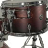 Close-up of Gretsch Catalina Club 22in shell pack with satin antique fade finish.