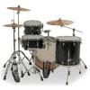Gretsch Catalina Club 22in 4pc shell pack in piano black for drummers.