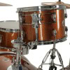 Bronze sparkle drum shell pack for professional drumming.