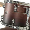 Close-up of Gretsch Catalina drum shell in satin antique fade finish.