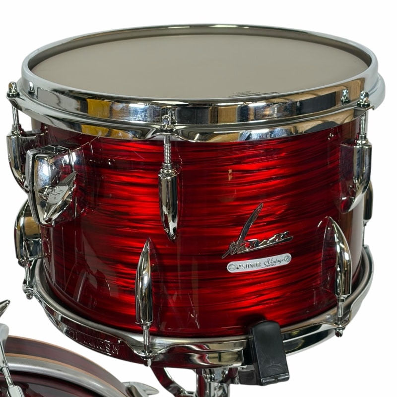 Sonor Vintage Series 20in 3pc shell pack - Vintage Red Oyster - Image 6