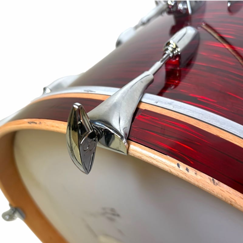Sonor Vintage Series 20in 3pc shell pack - Vintage Red Oyster - Image 11