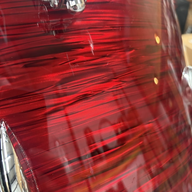 Sonor Vintage Series 20in 3pc shell pack - Vintage Red Oyster - Image 14