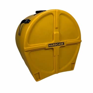 Hardcase Lined 18in Floor Tom Case - Yellow
