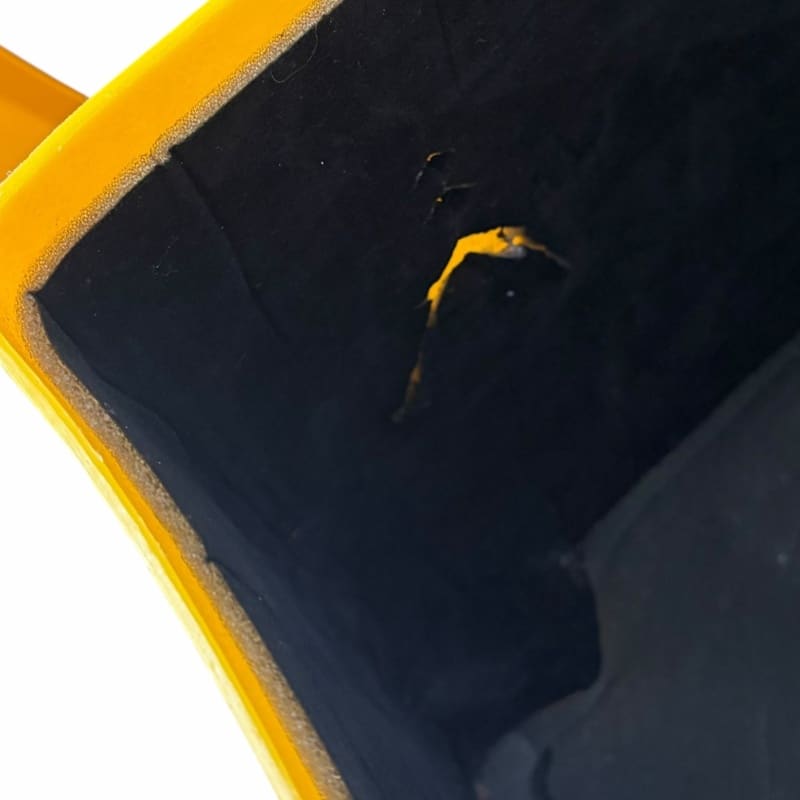 Hardcase Lined 18in Floor Tom Case - Yellow - Image 6
