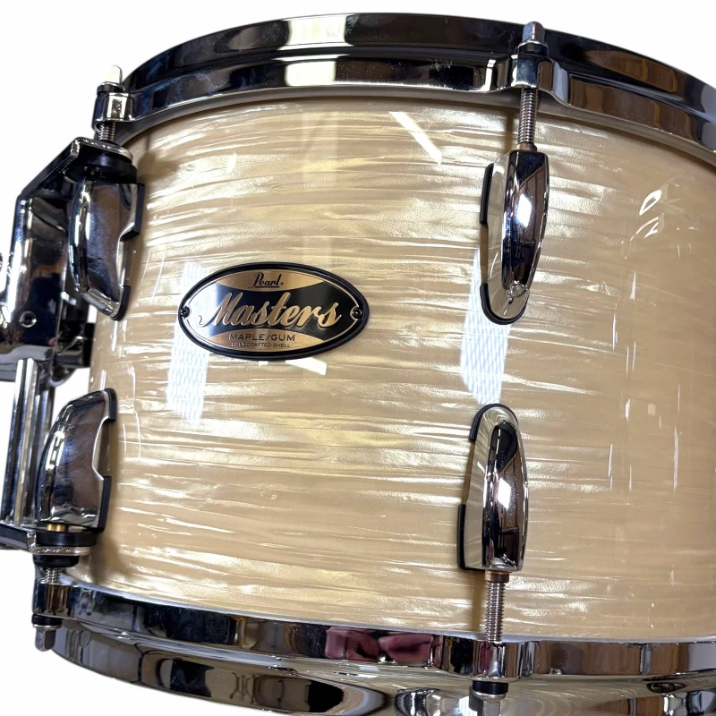 Pearl Masters Maple/Gum 22in 4pc Shell Pack - Platinum Gold Oyster - Image 6