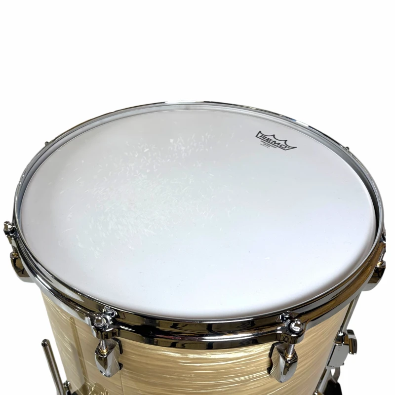 Pearl Masters Maple/Gum 22in 4pc Shell Pack - Platinum Gold Oyster - Image 13