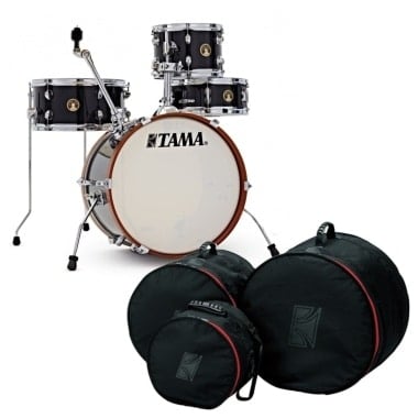 Tama Club-Jam 4pc Shell Pack with Cymbal Holder & Bag Set - Charcoal Mist