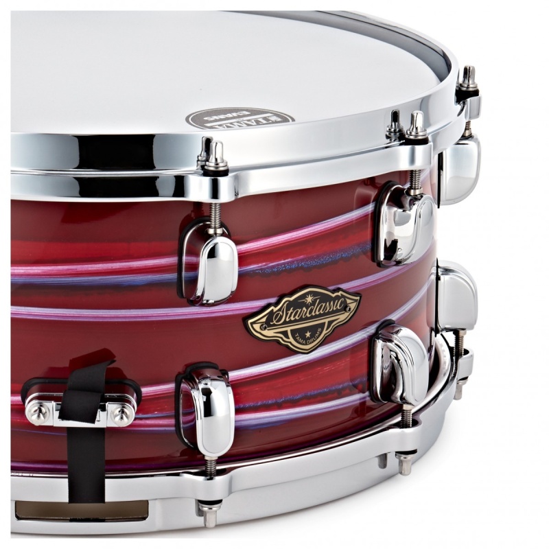 Tama Starclassic Walnut/Birch 22in 5pc Shell Pack - Lacquer Phantasm Oyster - Image 10