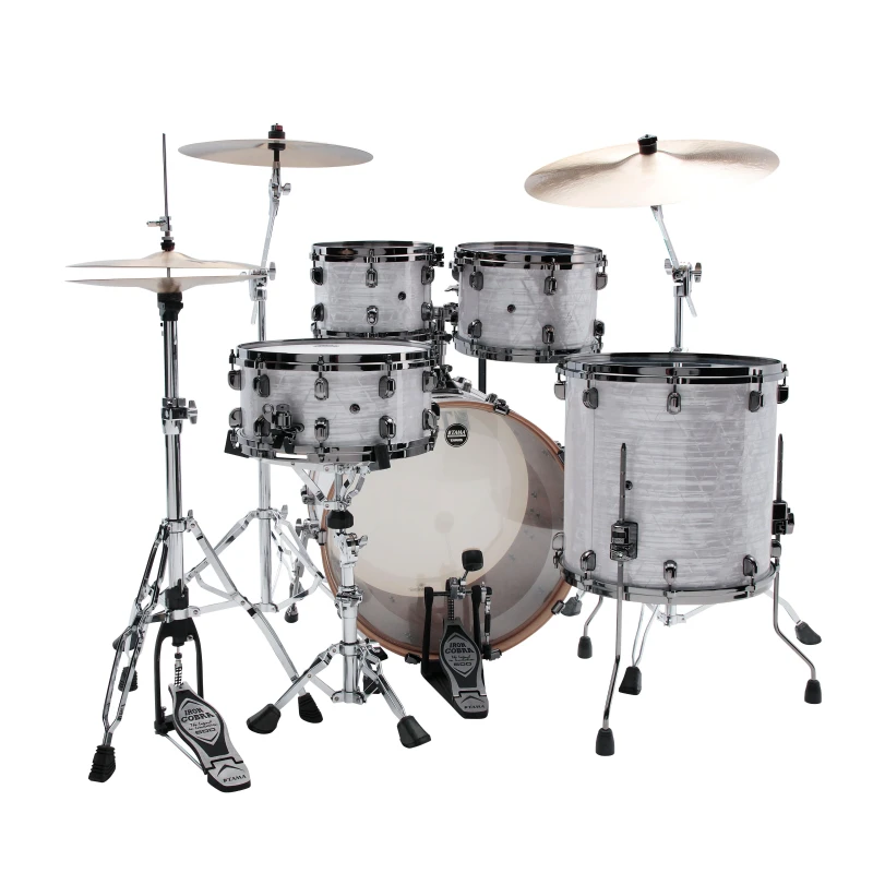 Tama Starclassic Walnut/birch 22in 5pc Shell Pack - White Pearl - Image 2