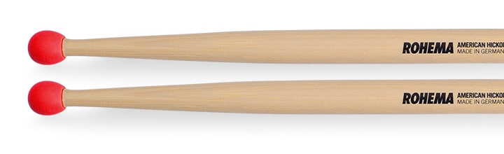 Rohema Anywhere Stick - Hickory With Rubber Tips - Image 2