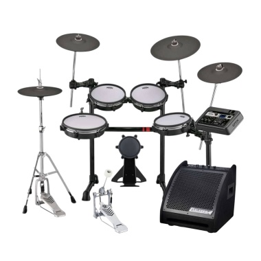 Yamaha DTX6K5-M Mesh Head Electronic Drum Kit with Monitor Amp & Pedal
