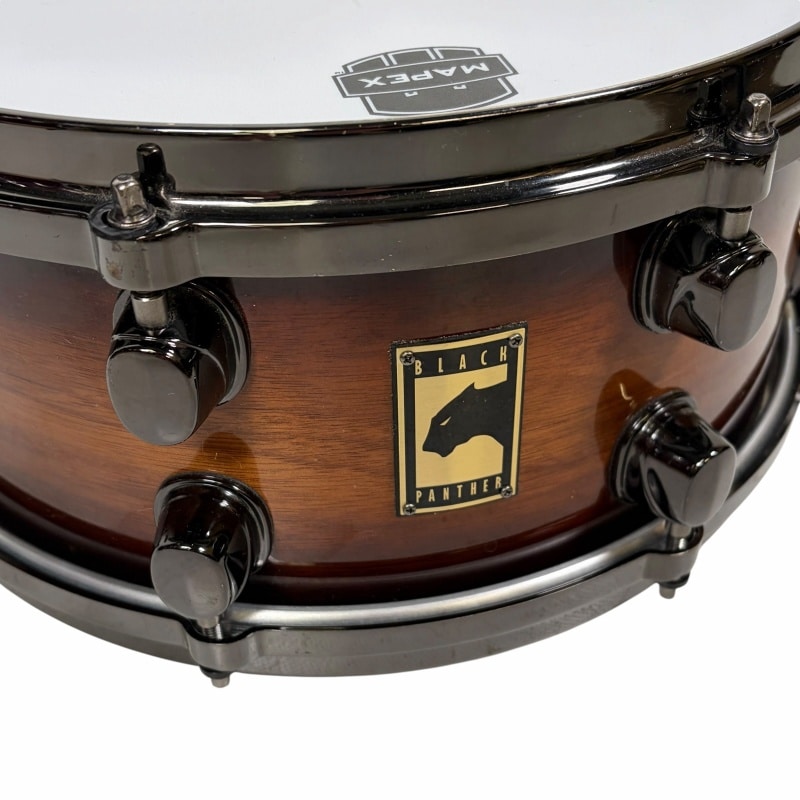 Mapex Black Panther Deep Forest Walnut 13x6in Snare Drum - Image 2