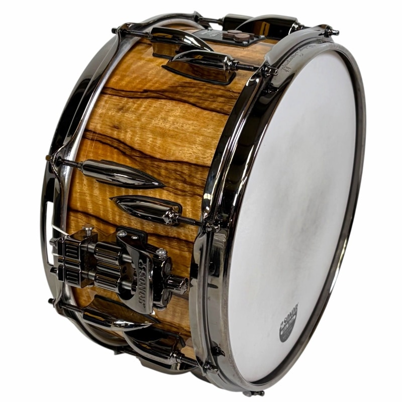 Sonor One Of A Kind 13x6.5in Vintage Black Limba Snare - Image 7